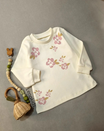 بلوز نخ پنبه بچه گانه ترک از برند نجیکس مناسب چهار فصل