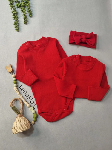 بادی کبریتی نوزادی اسپرت قرمز