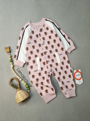 سرهمی دورس نوزادی ترک با طرح تدی🧸