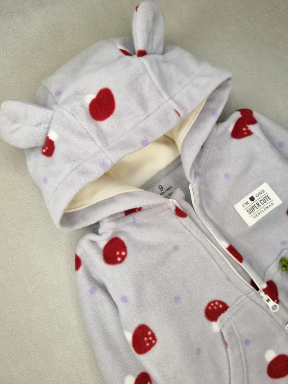 سرهمی نوزادی وارداتی فوتر طرح قارچ