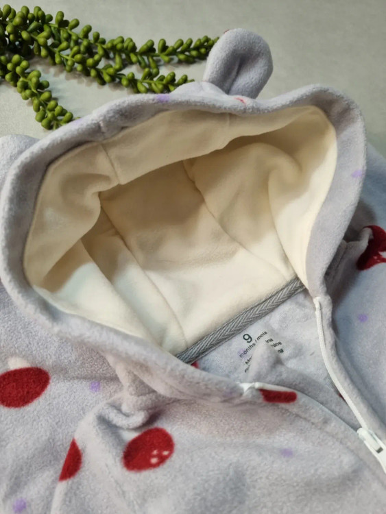 سرهمی نوزادی وارداتی فوتر طرح قارچ