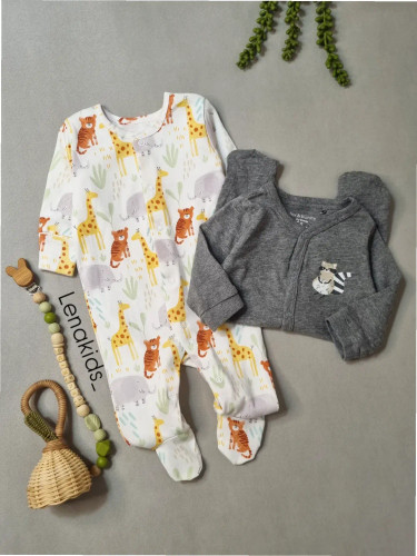 سرهمی نوزادی نخ پنبه وارداتی جورابدار با قیمت عالی