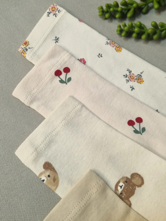 بادی آستینبلند نوزادی نخ پنبه اورجینال اچ اند ام