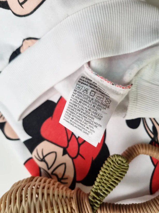 ست بلوز شلوار بچه گانه توکرکی H&M پاییزه