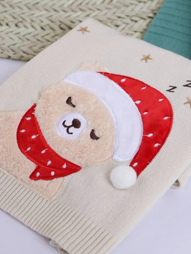بلوز بافت بچه گانه (گپ بچه گانه) طرح خرس خواب